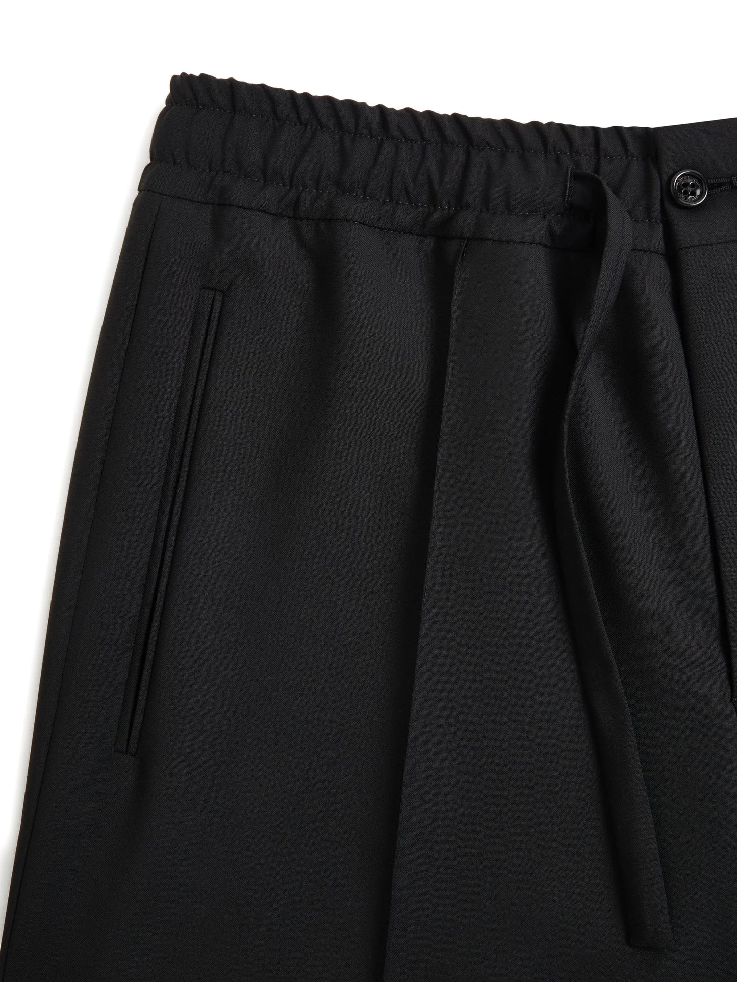 wool pants with VLogo embroidery