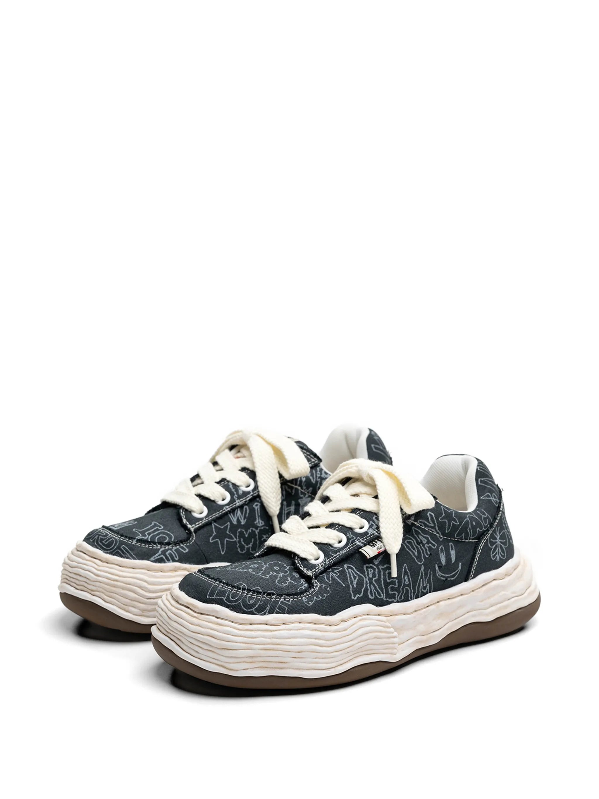 Oliver og print cotton sneakers