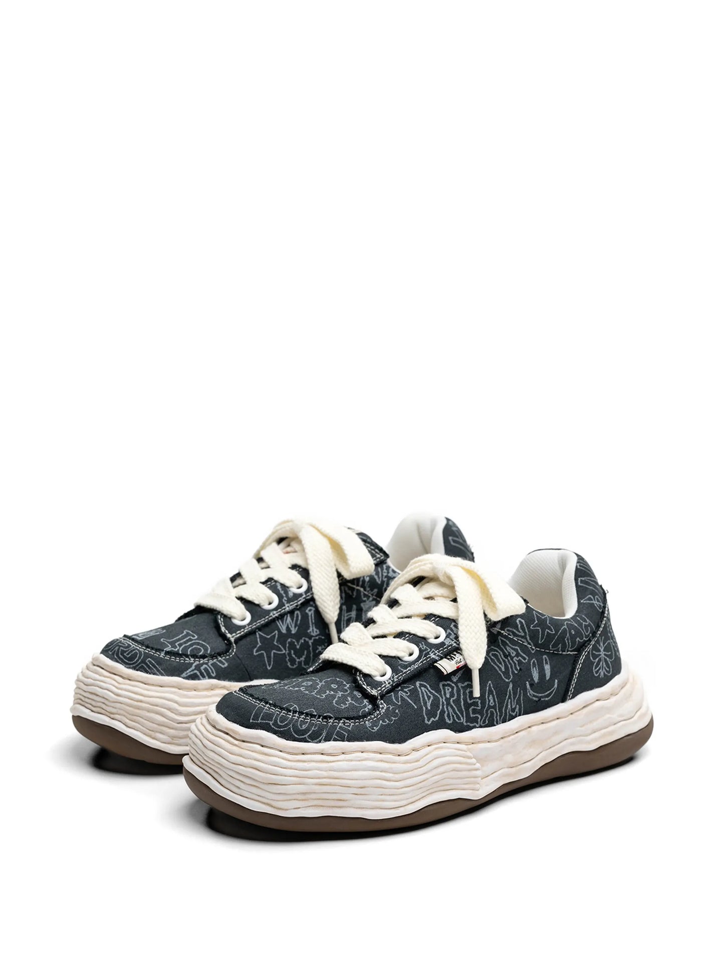 Oliver og print cotton sneakers