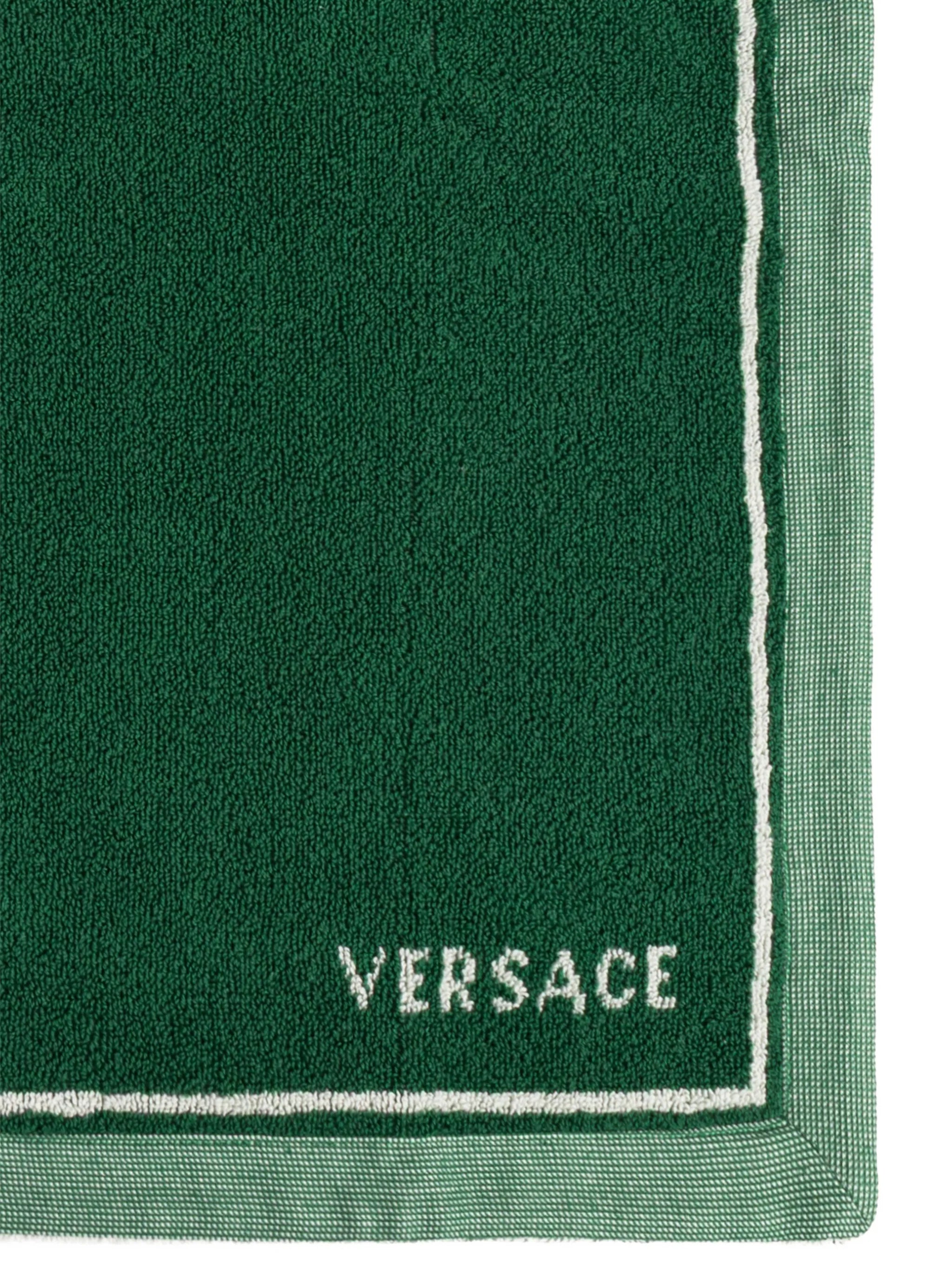 Cotton-Terry jacquard bath towel