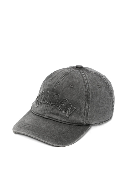 washed-effect baseball cap