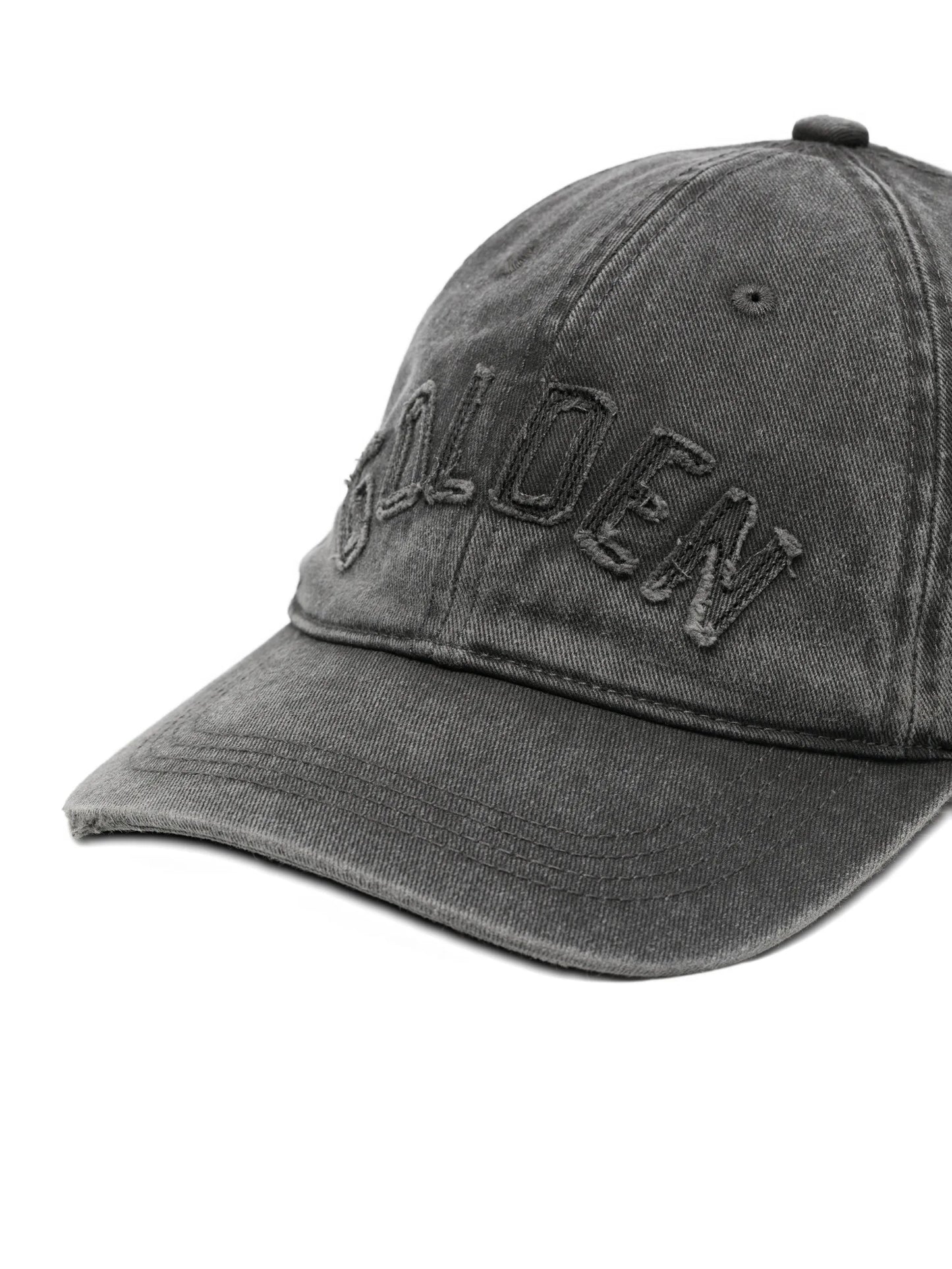 washed-effect baseball cap
