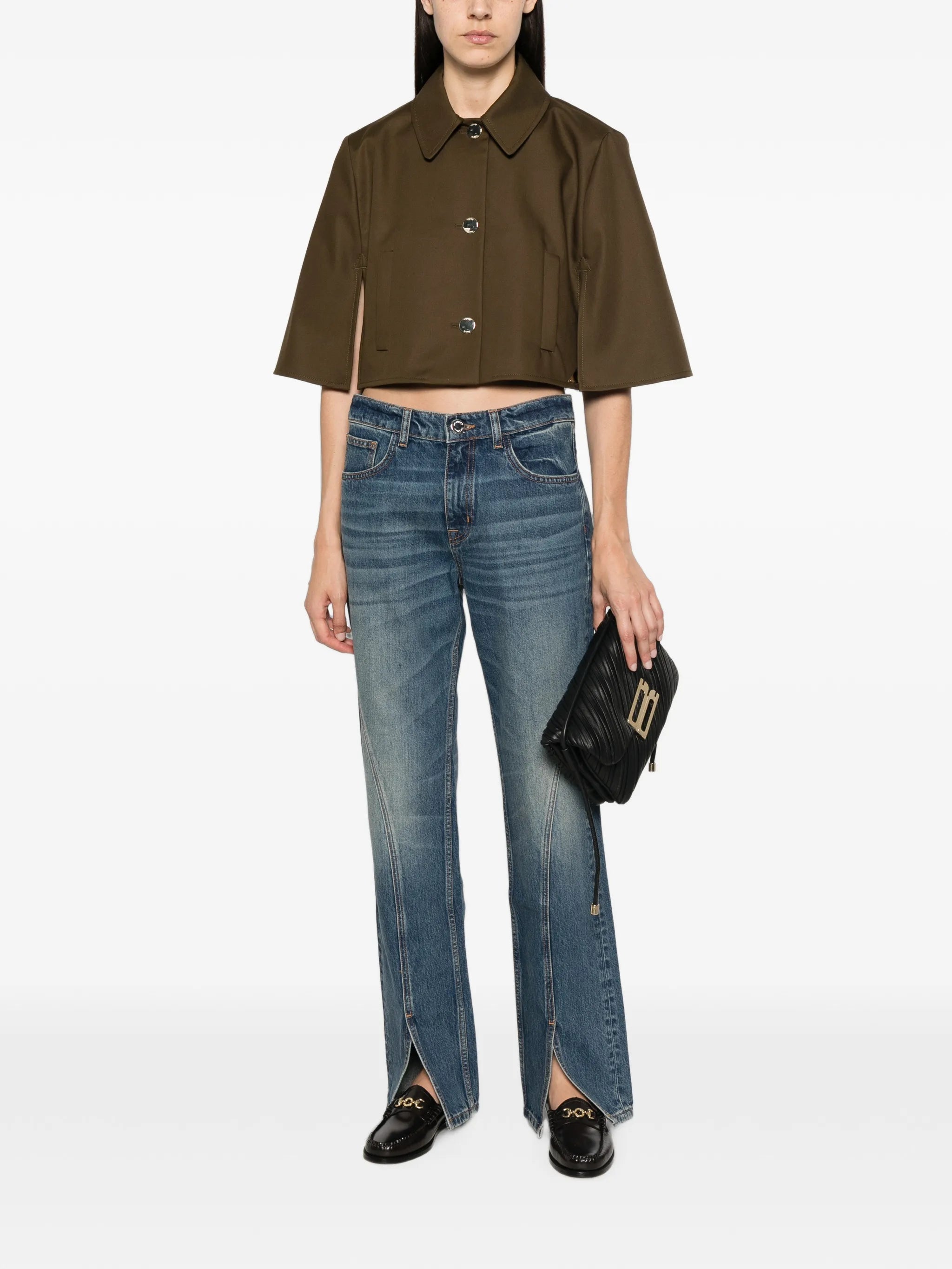 Padre cropped cape