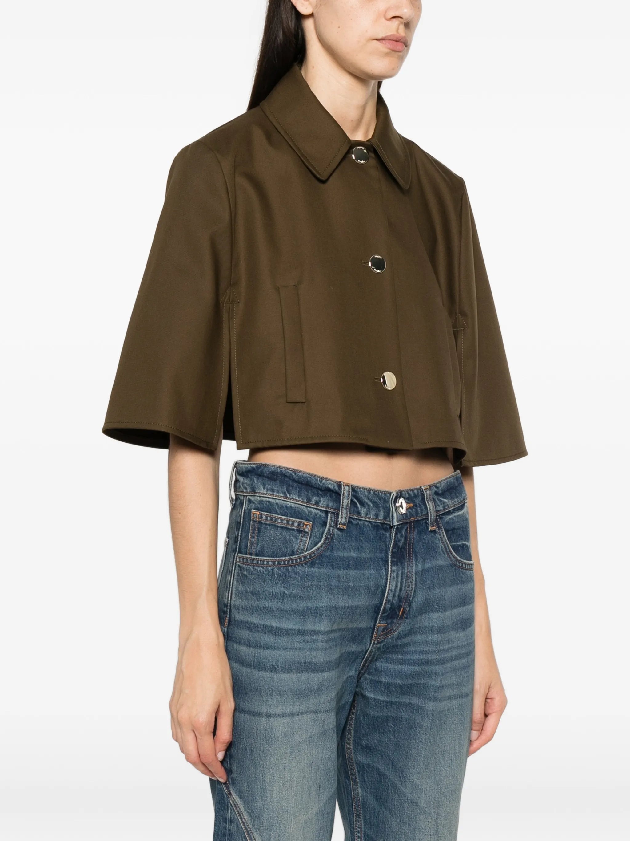 Padre cropped cape