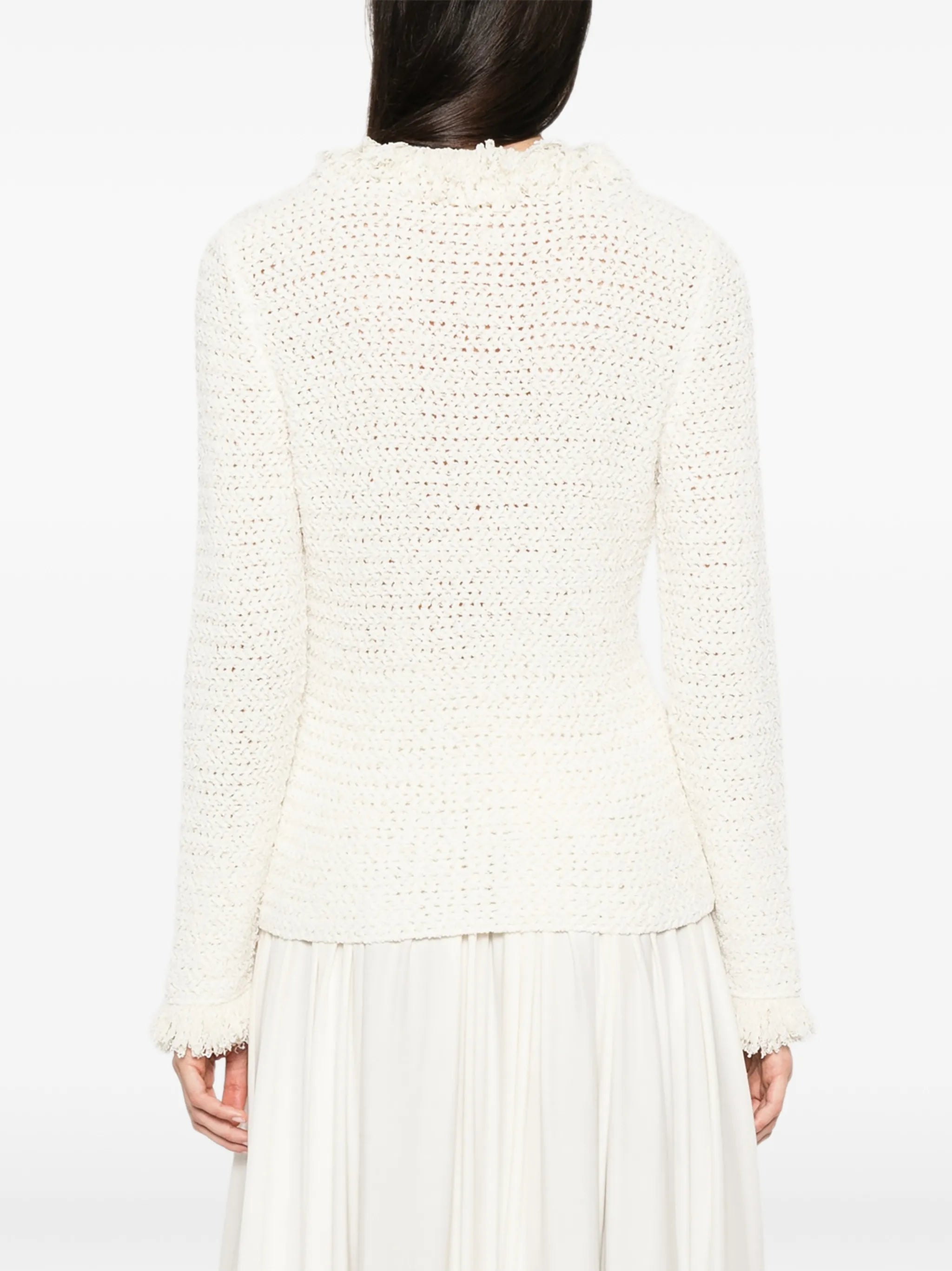 Nilo fringed blouse
