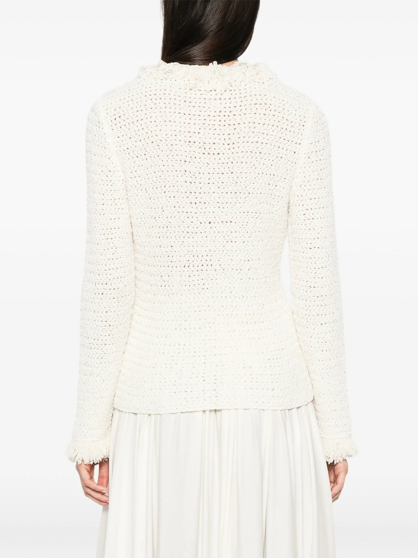 Nilo fringed blouse