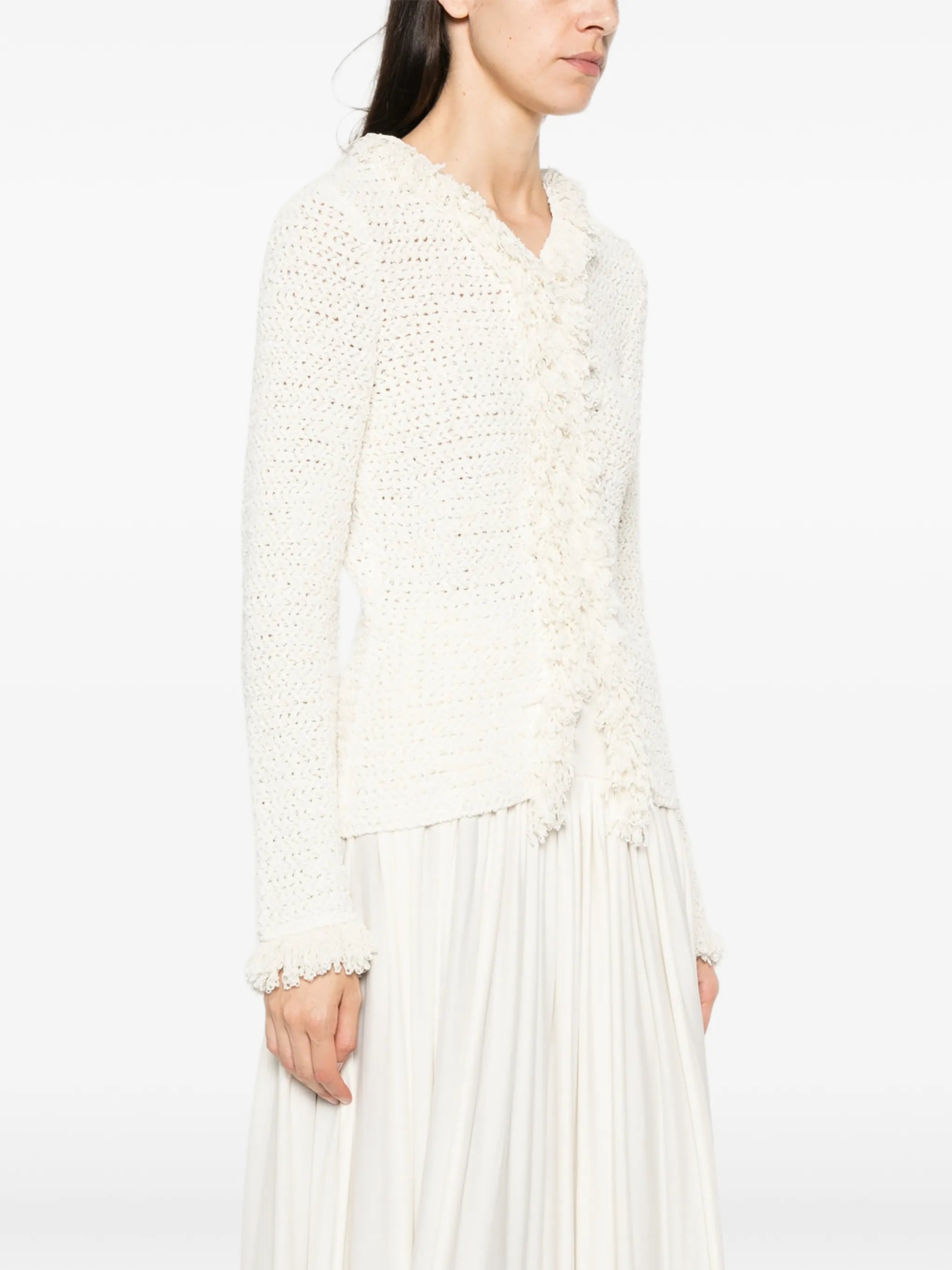 Nilo fringed blouse