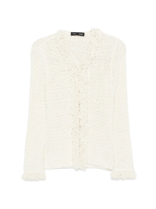 Nilo fringed blouse