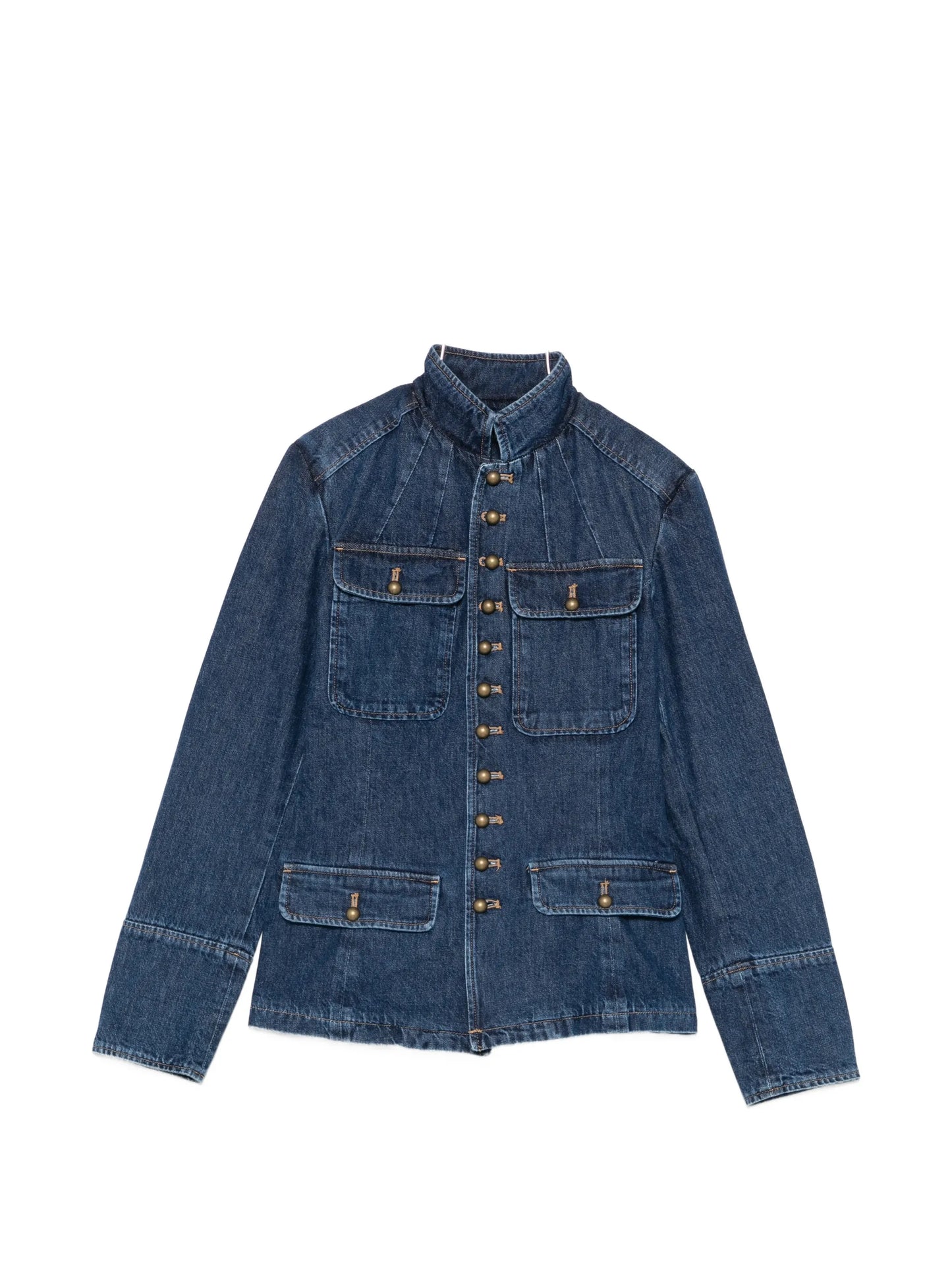 burron-fasteningdenim jacket