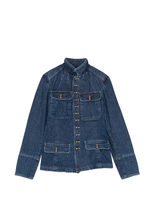 burron-fasteningdenim jacket