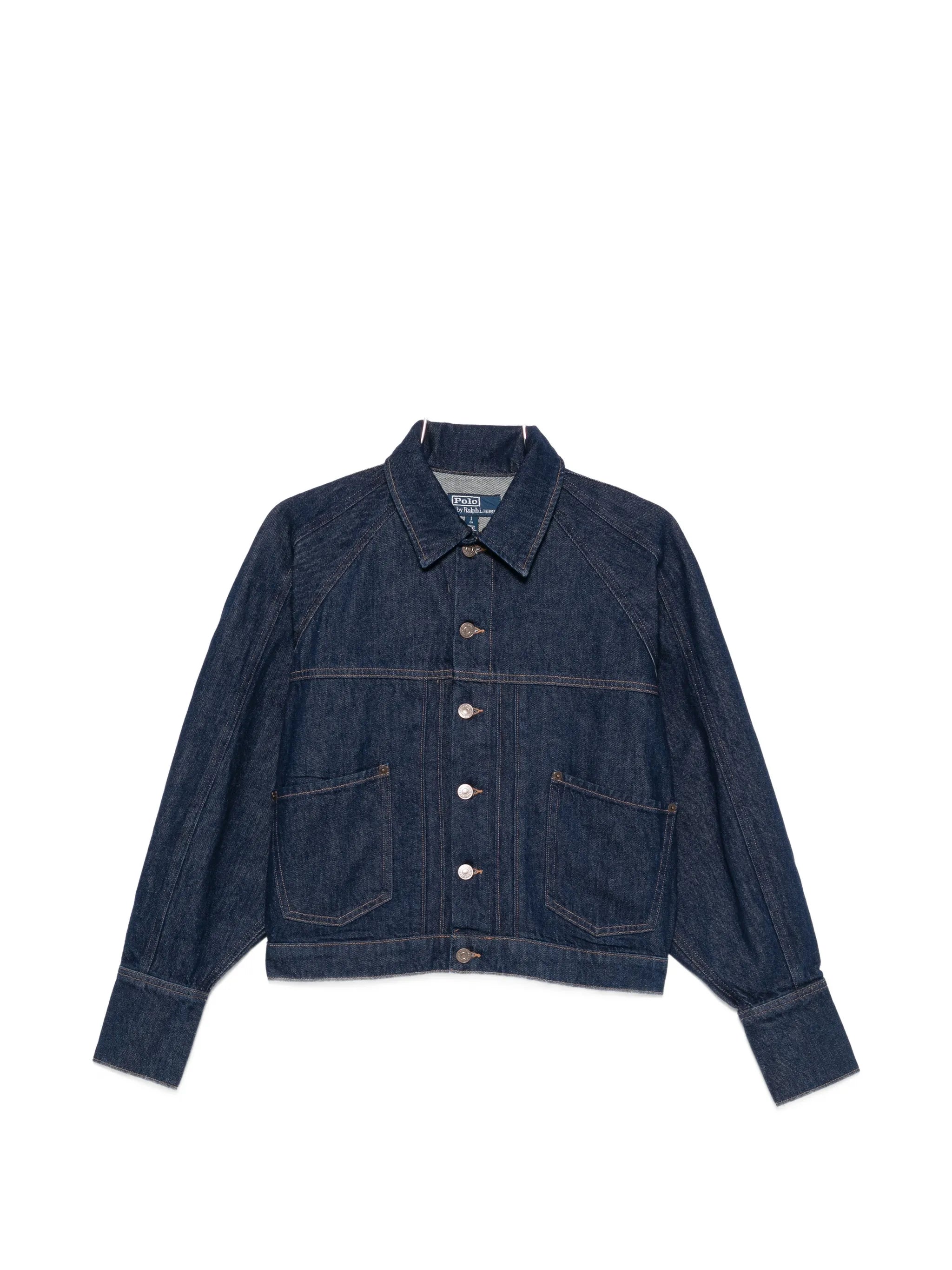 button-up denim jacket