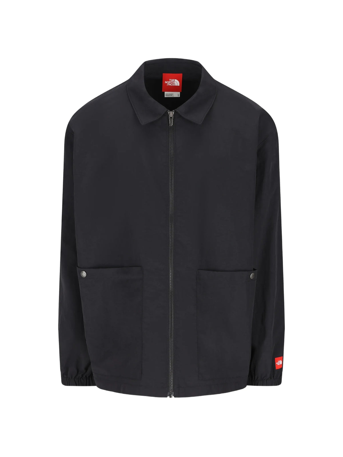 Red Box zip-up long-sleeve shirt jacket