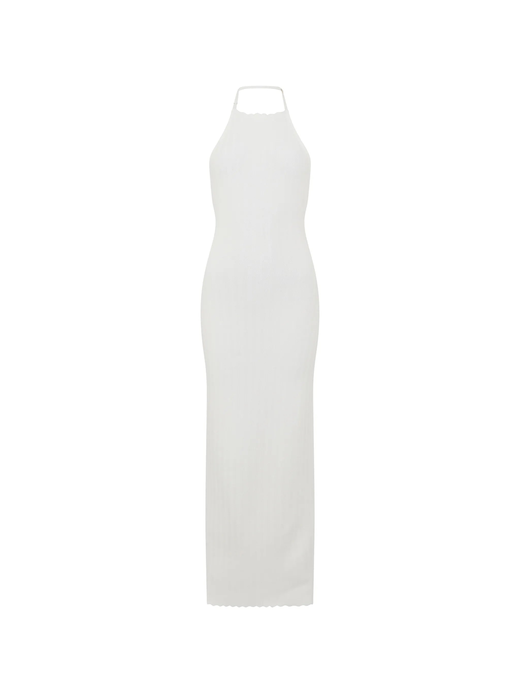 The Tablier halter-neck midi dress