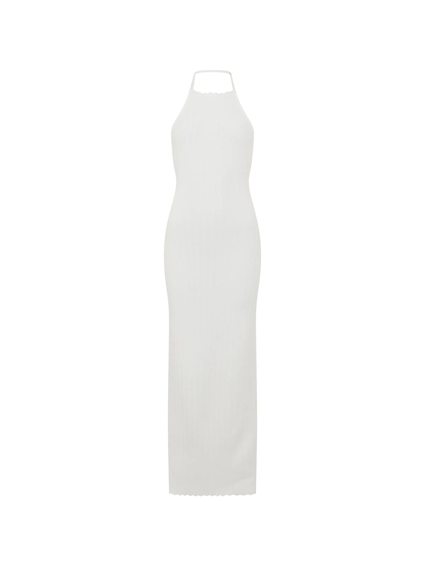 The Tablier halter-neck midi dress