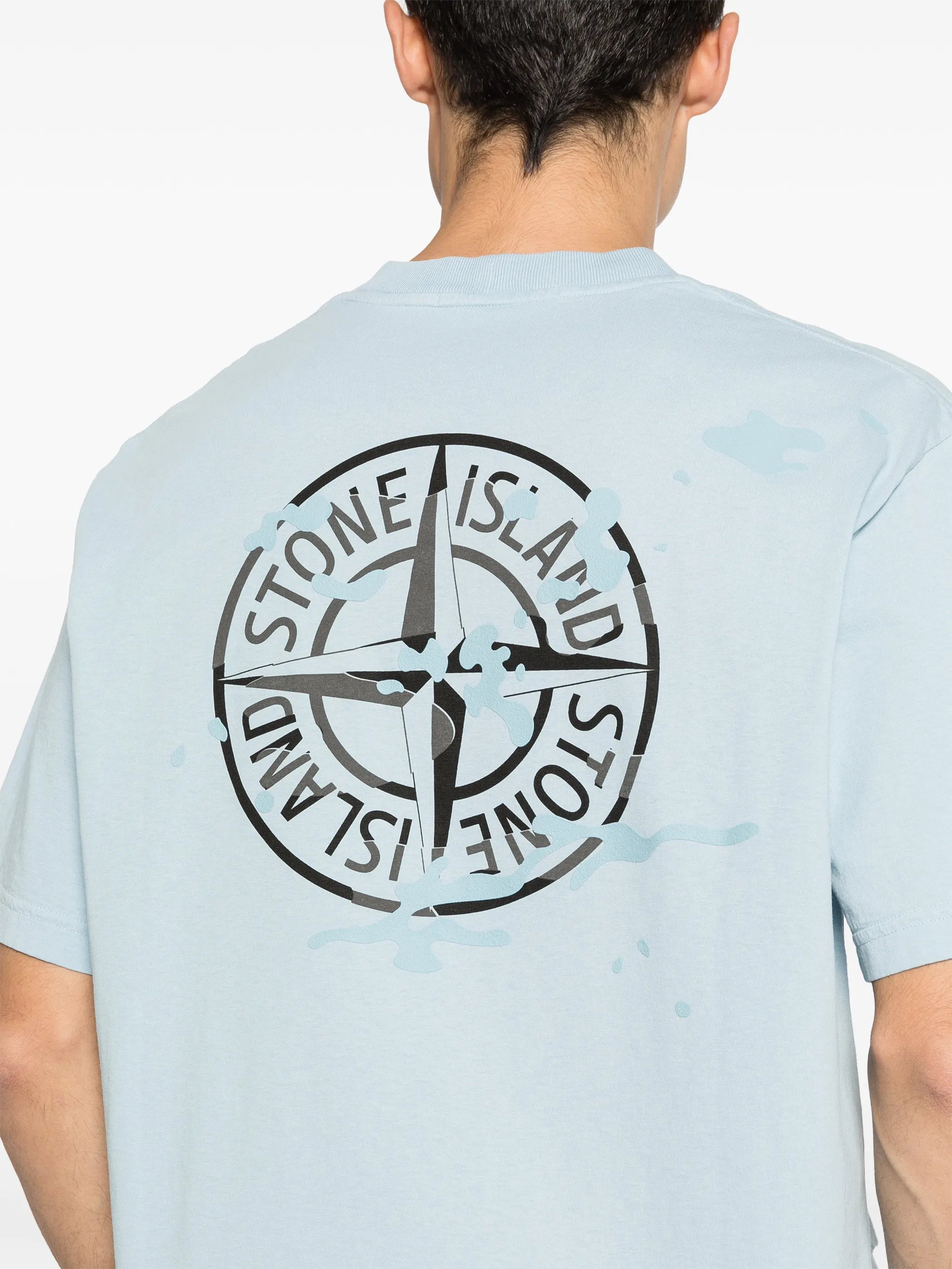 logo-print cotton T-shirt