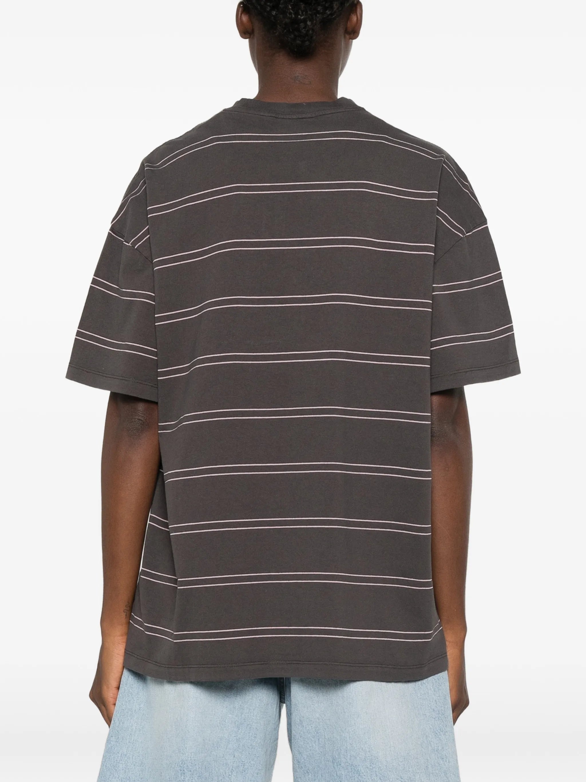 striped pocket T-shirt