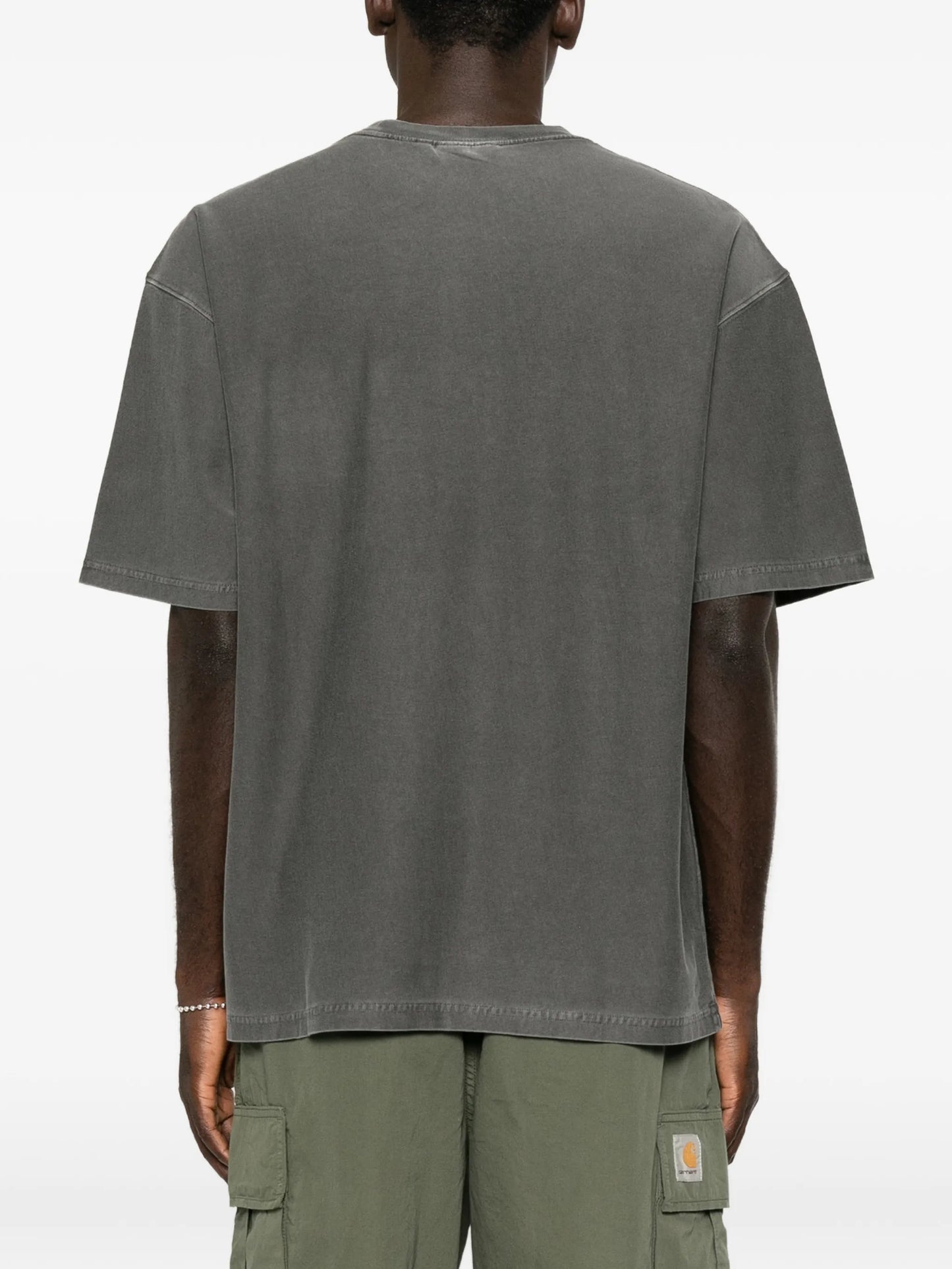 logo-patch pocket T-shirt