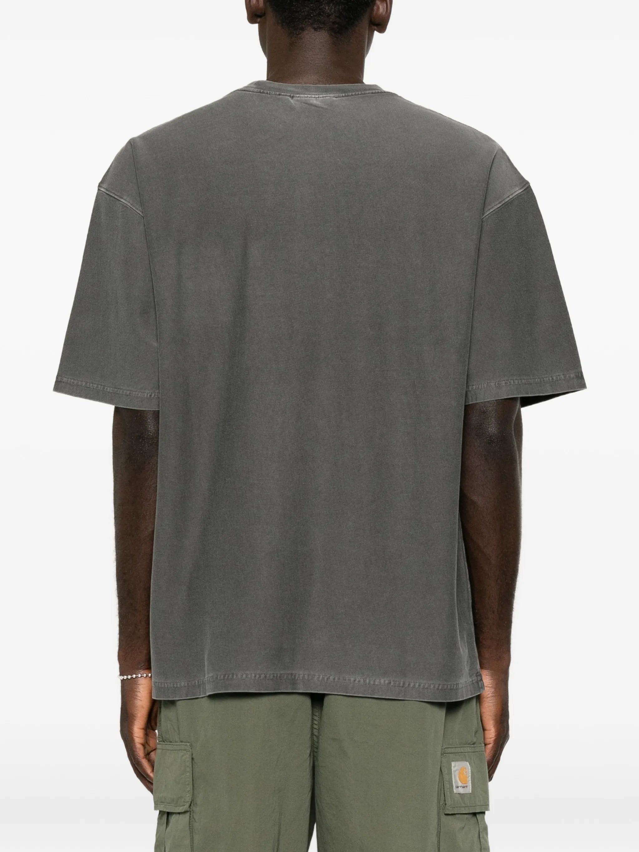 S/S loose pocket t-shirt