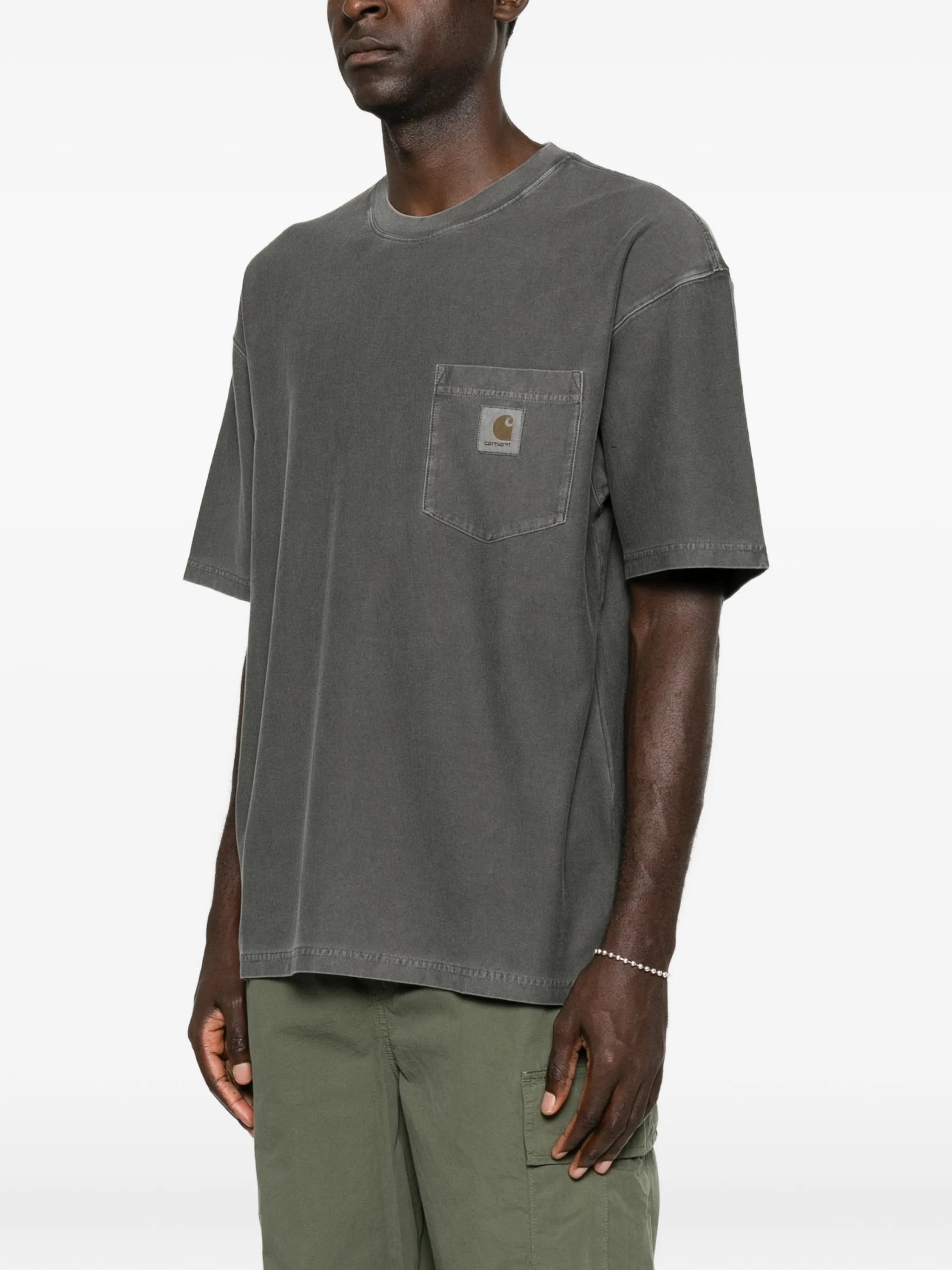 S/S loose pocket t-shirt