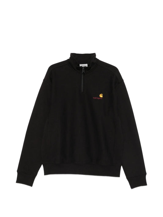 American Script embroidered sweater