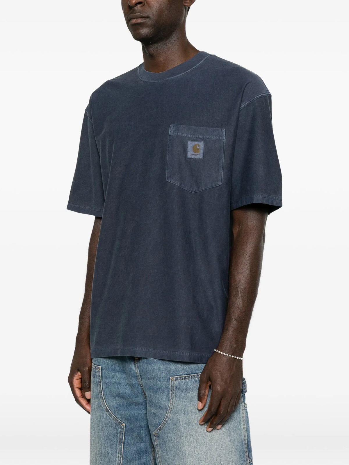 S/S loose pocket t-shirt