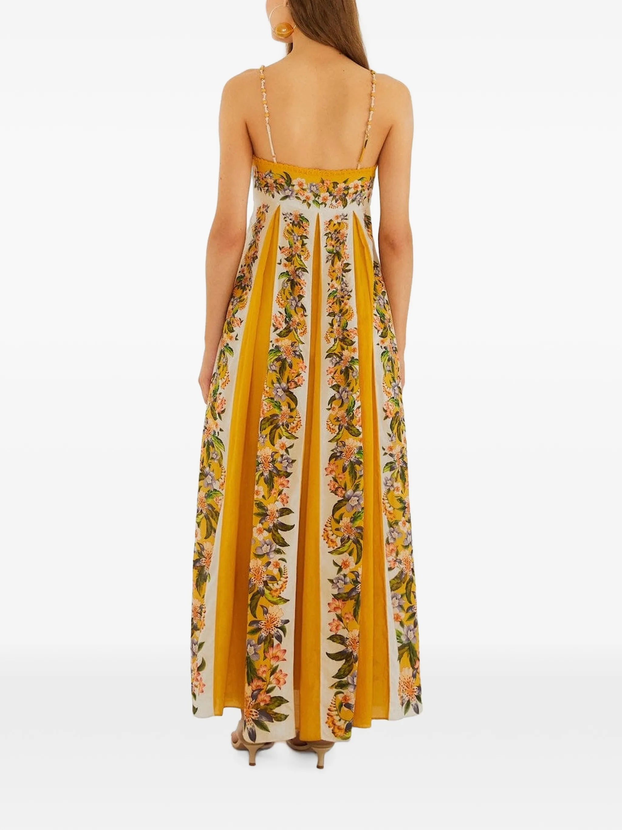 hilo stripes maxi dress
