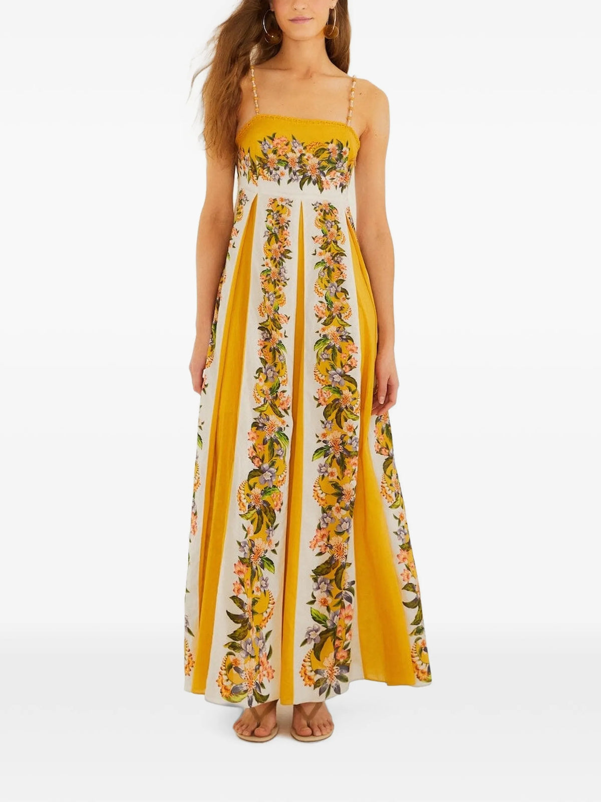 hilo stripes maxi dress