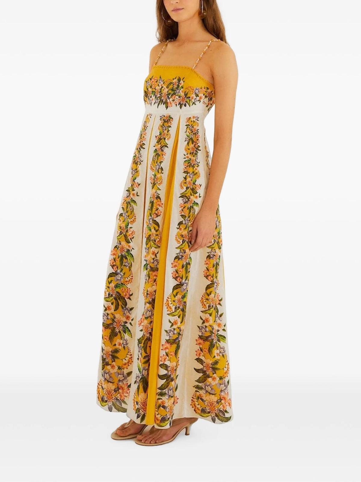 hilo stripes maxi dress