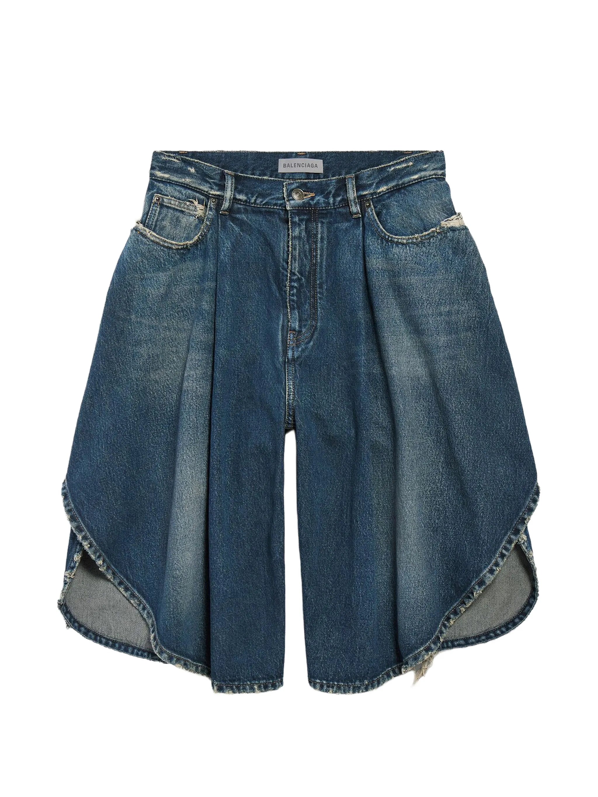 Tulip denim shorts