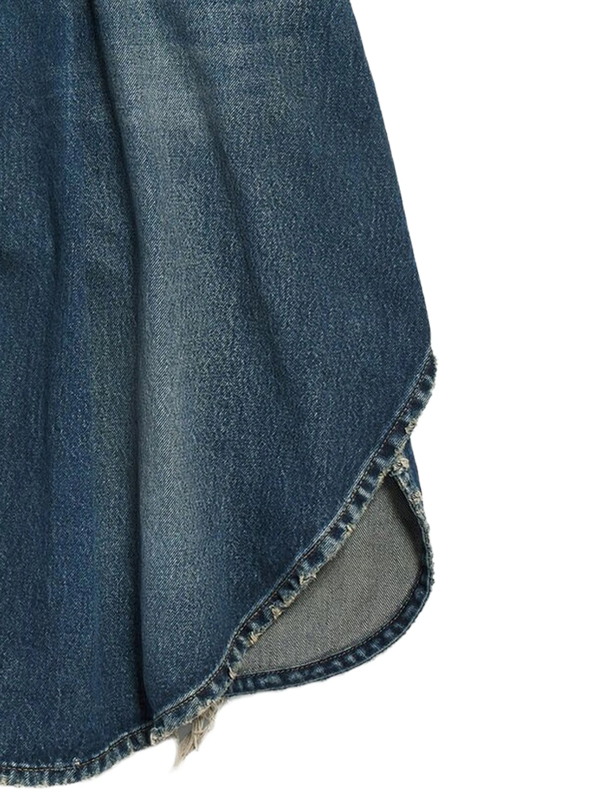 Tulip denim shorts