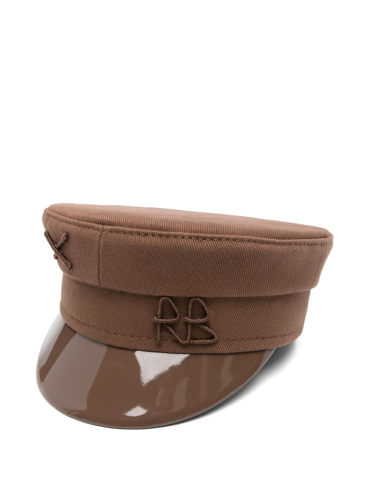 logo-embellished Baker Boy cap