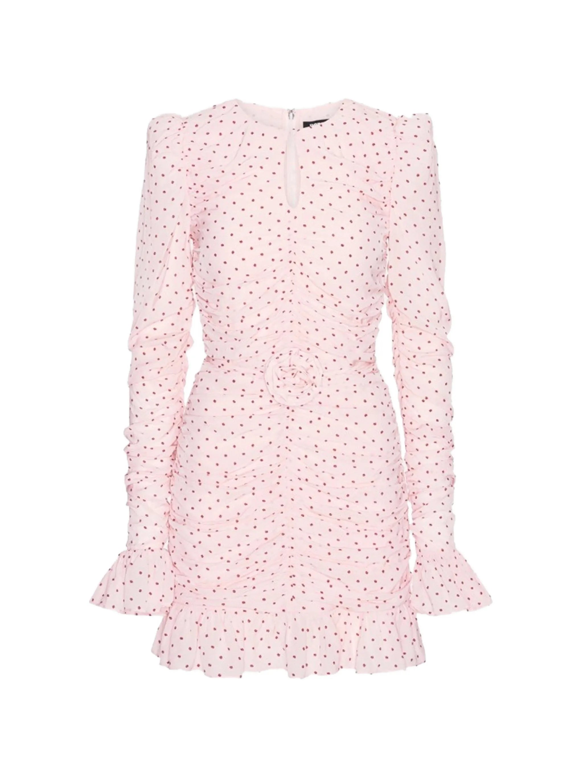 mini ruched dress