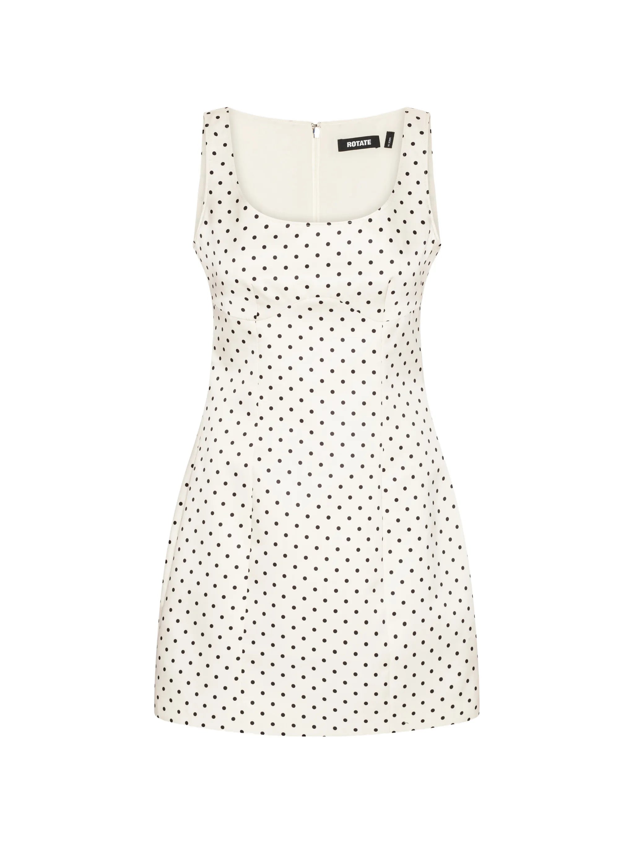 polka-dot dress