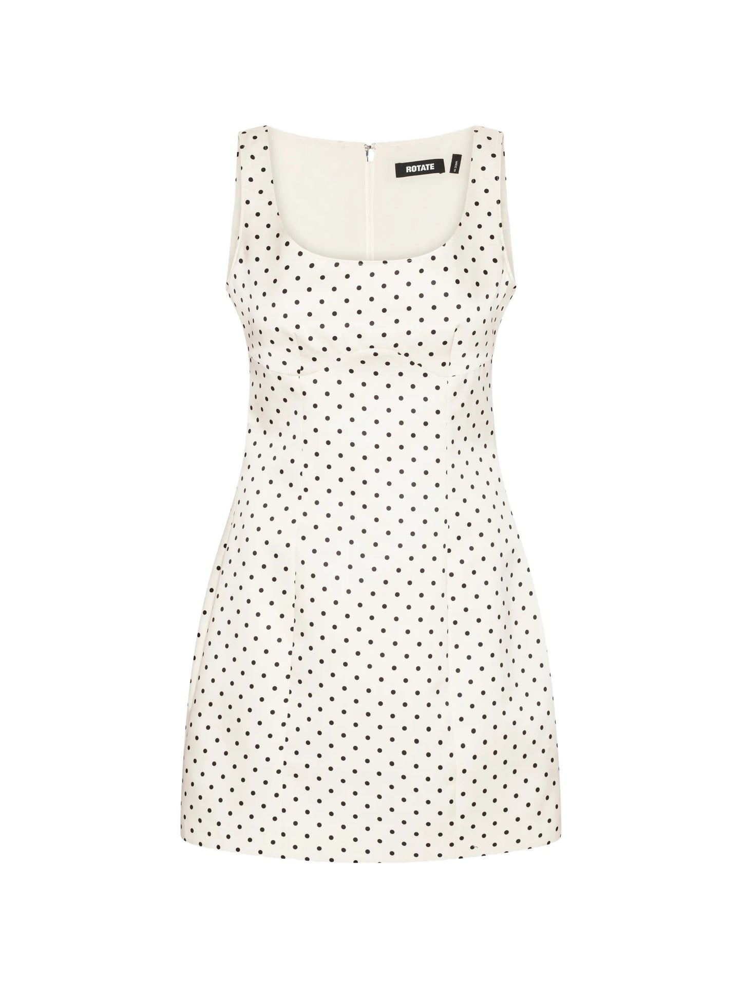 polka-dot dress