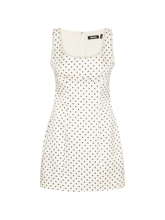 polka-dot dress