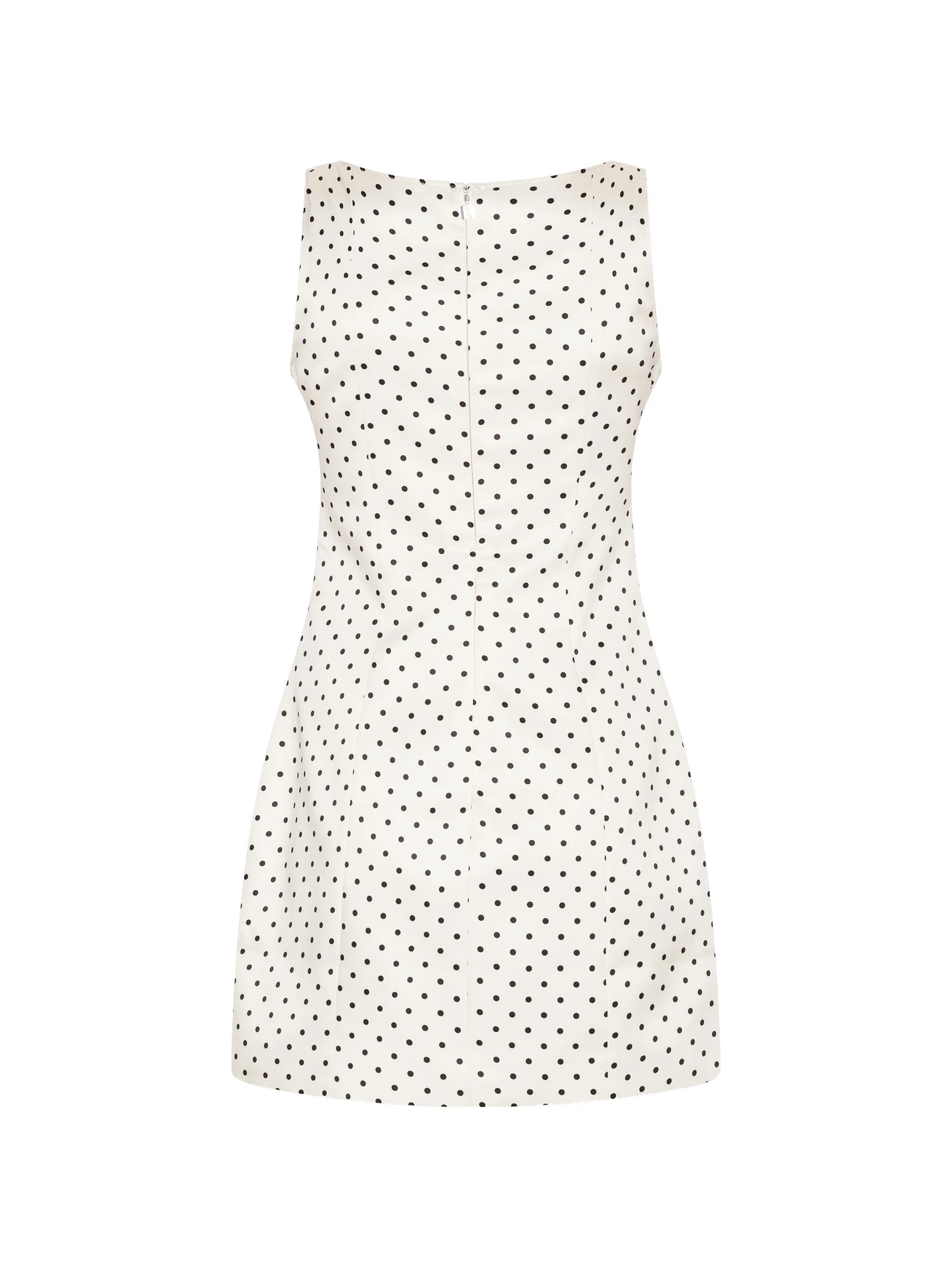 polka-dot dress