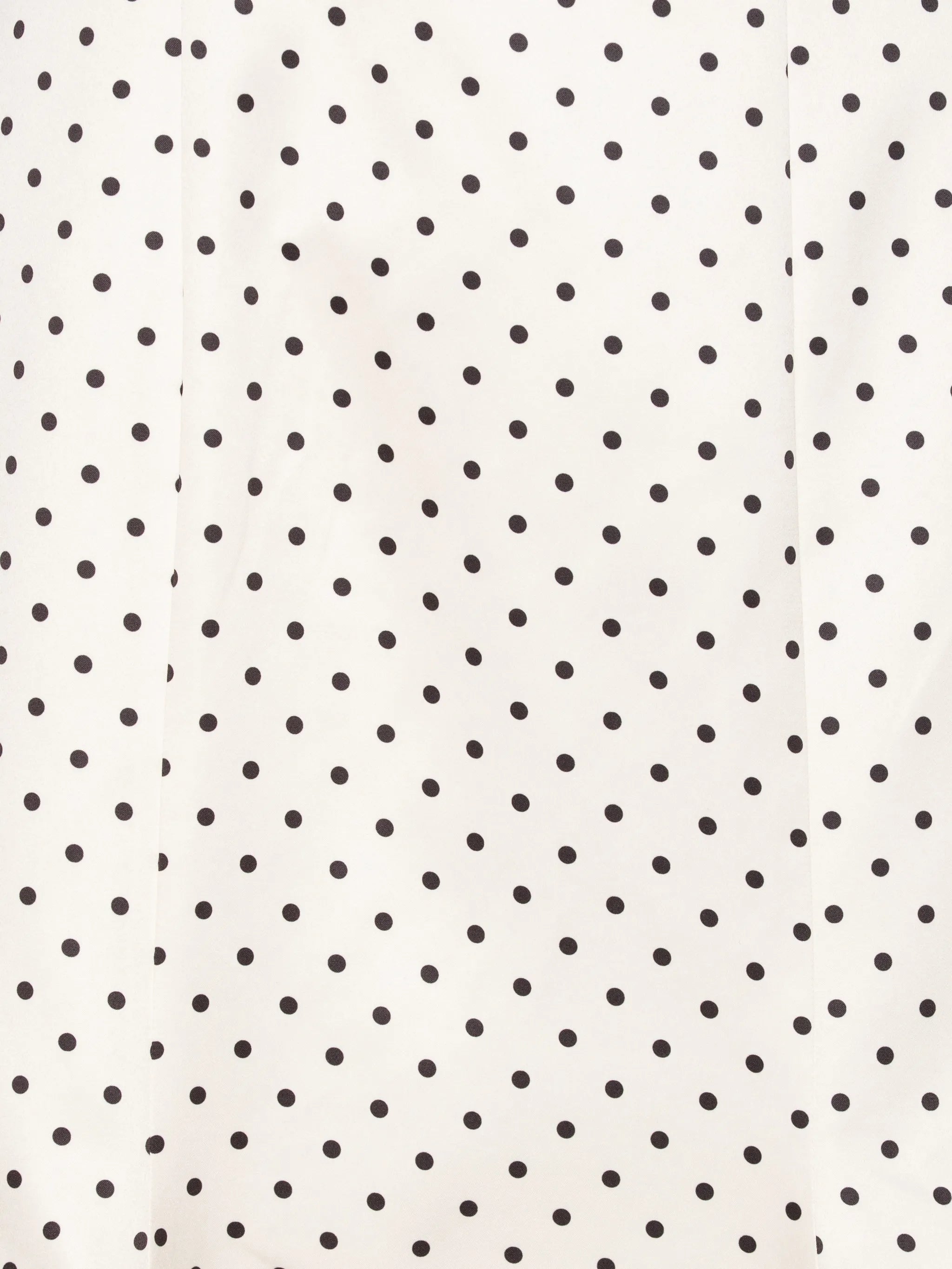 polka-dot midi dress