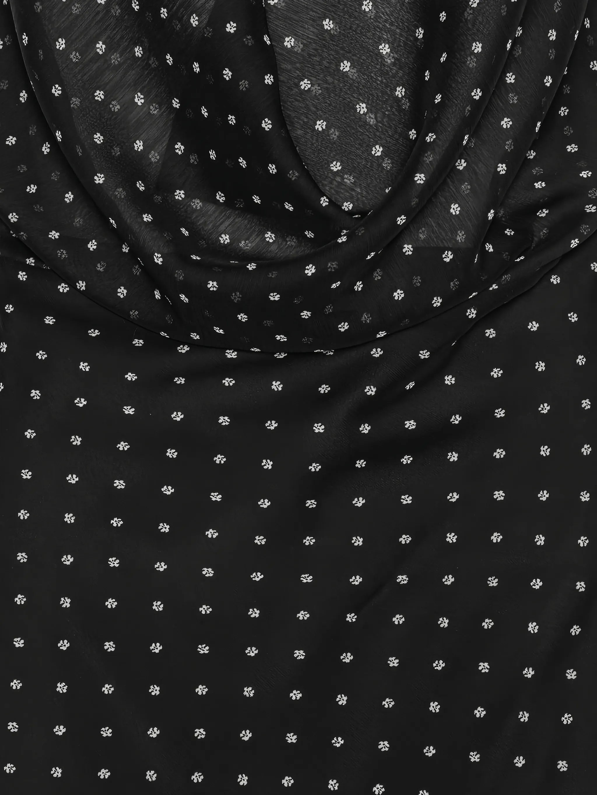chiffon halterneck black