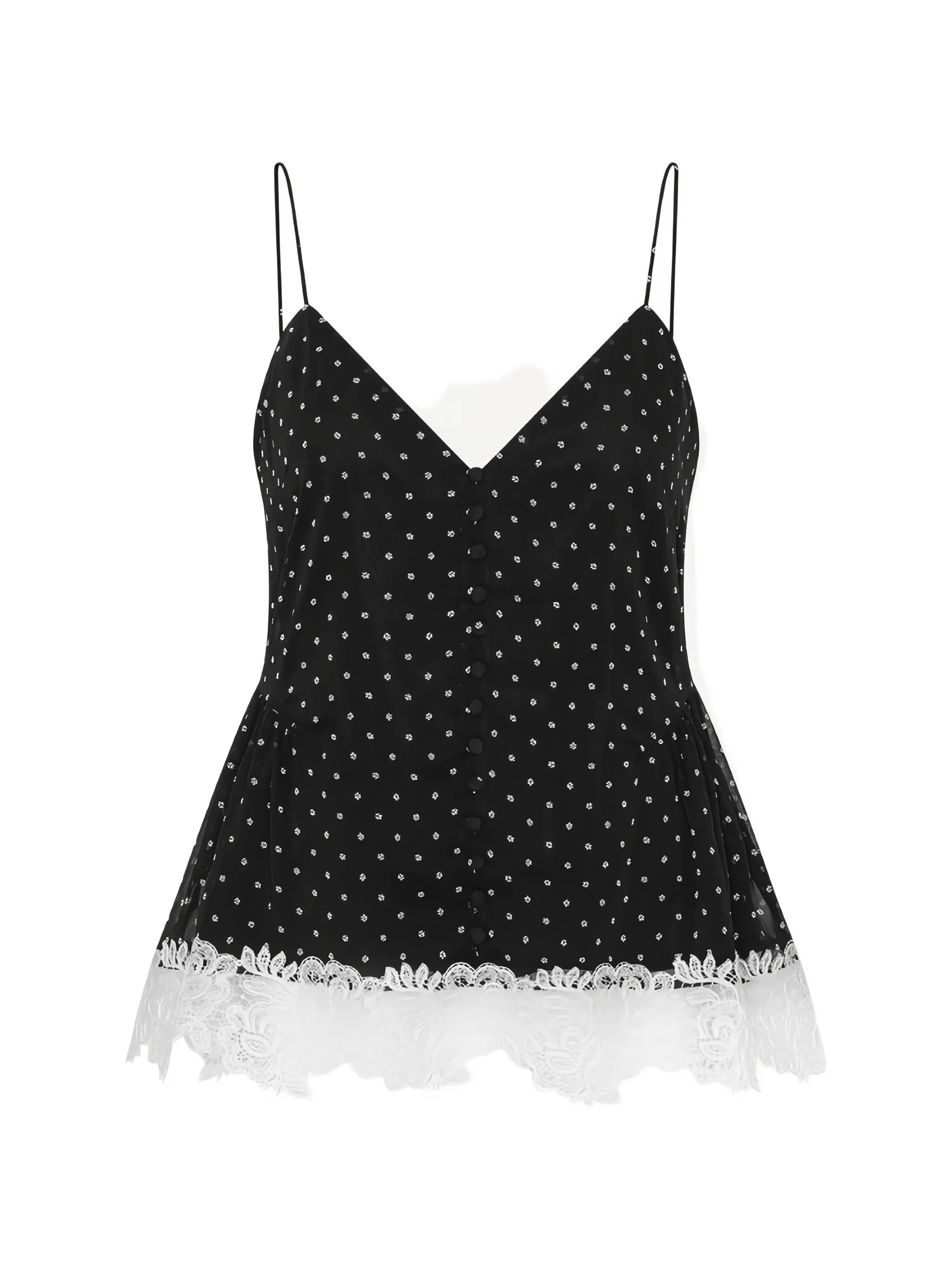 Laceband camisole black