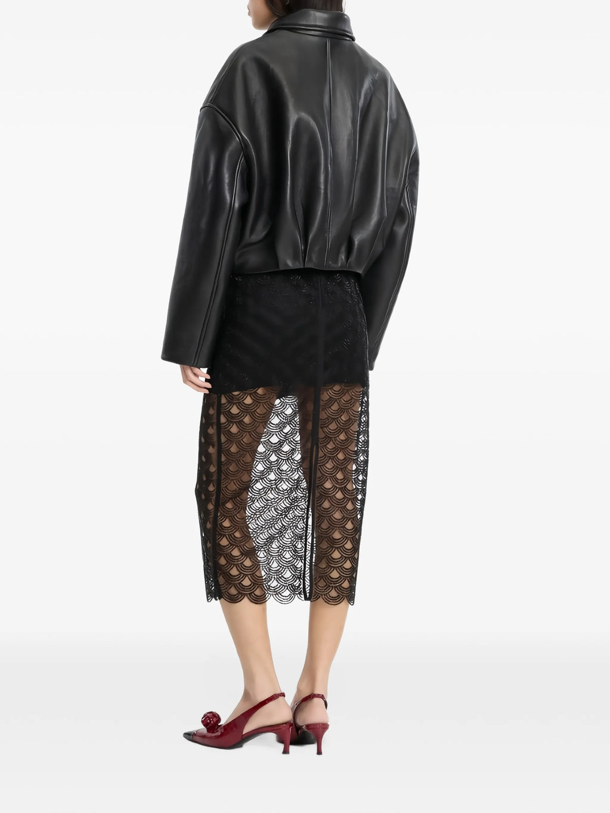 collared boxy jacket