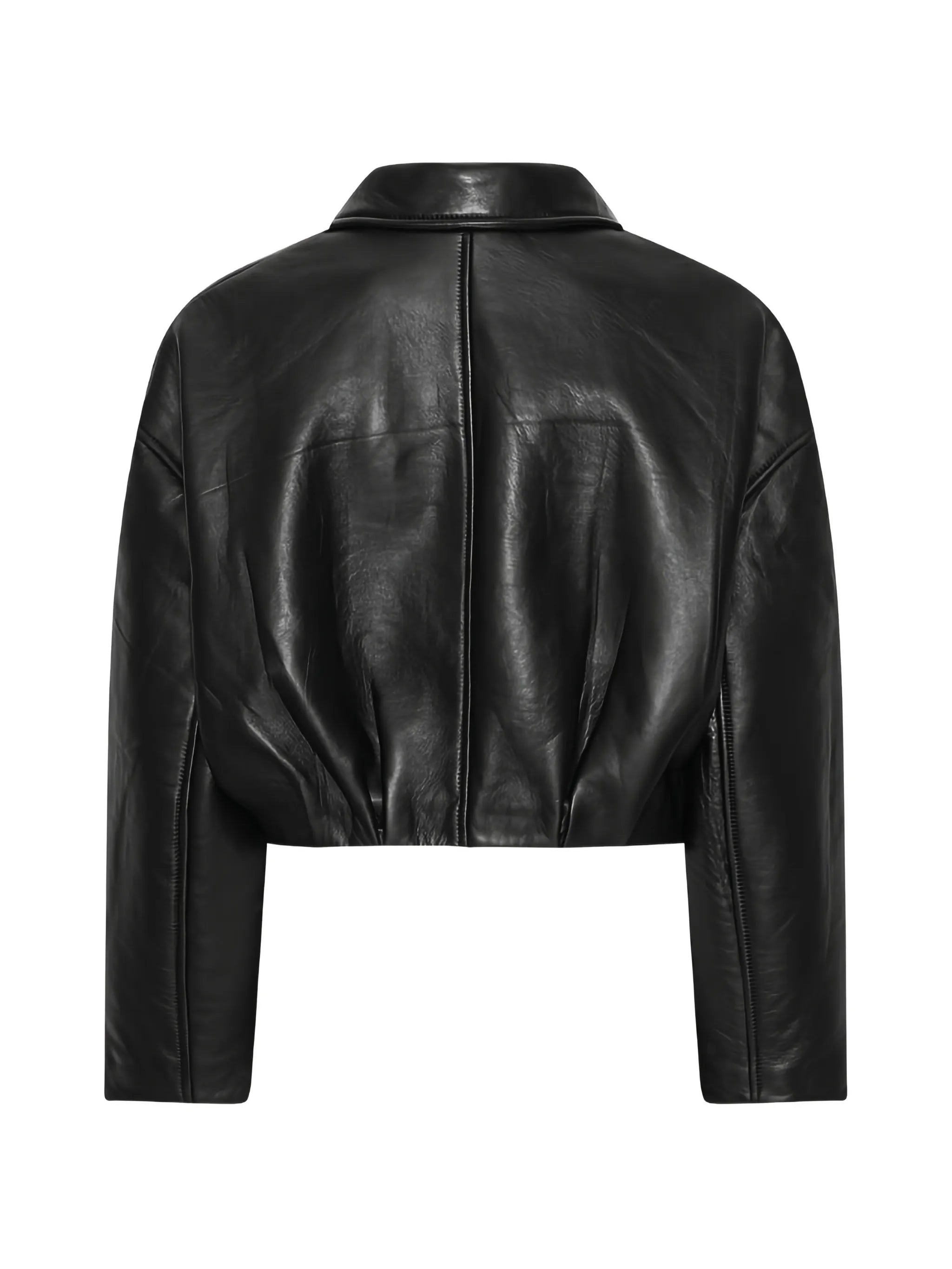 collared boxy jacket