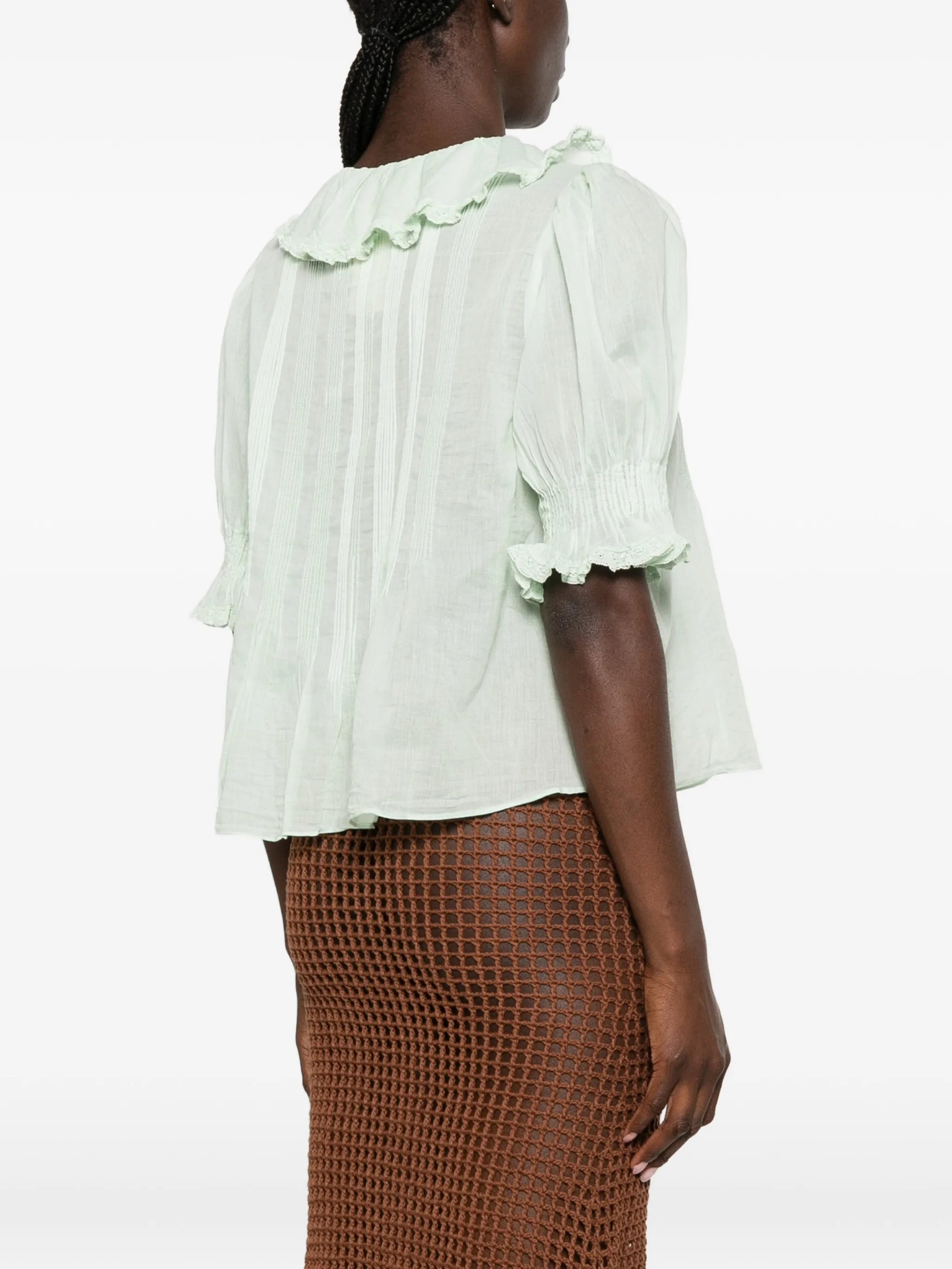 Henri ruffled blouse