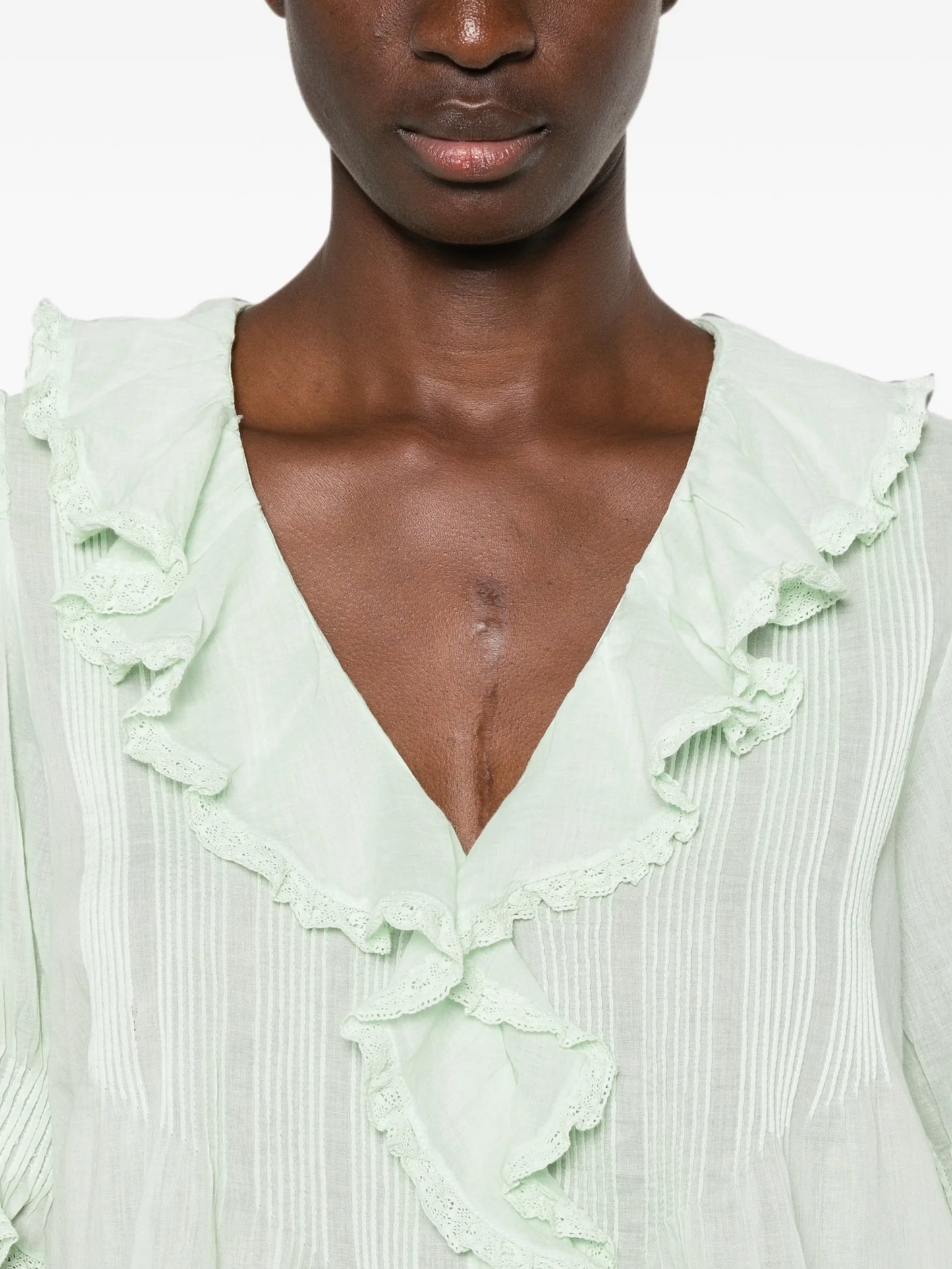 Henri ruffled blouse