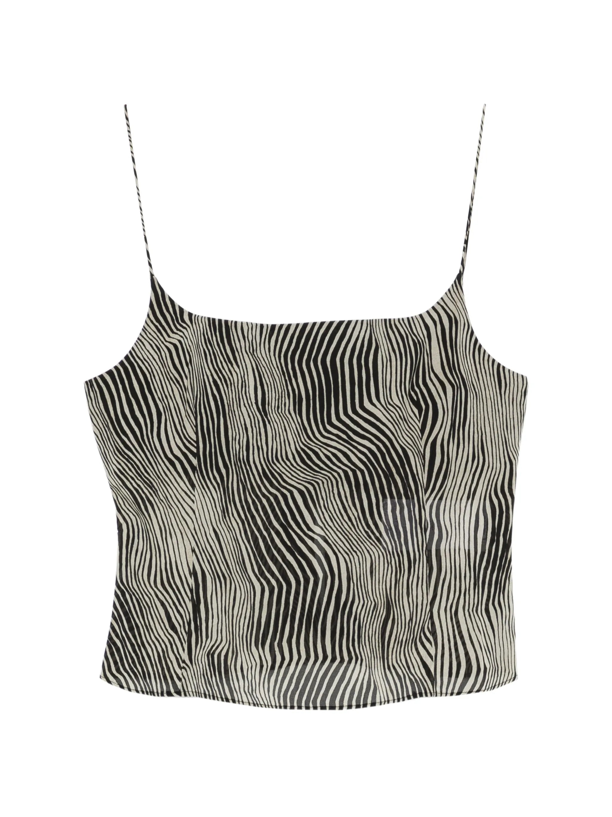 zebra-pattern top
