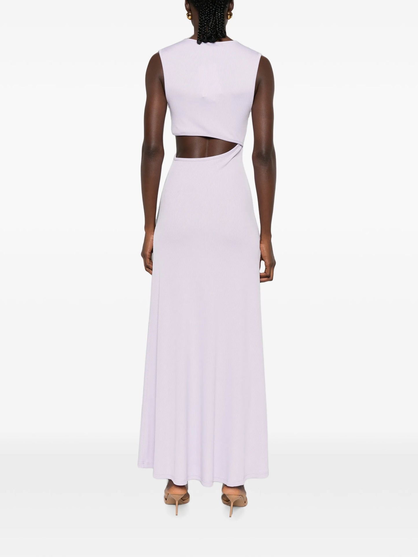 sleeveless maxi dress