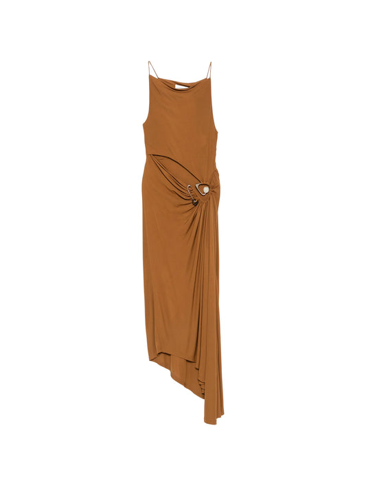 boat-neck dress