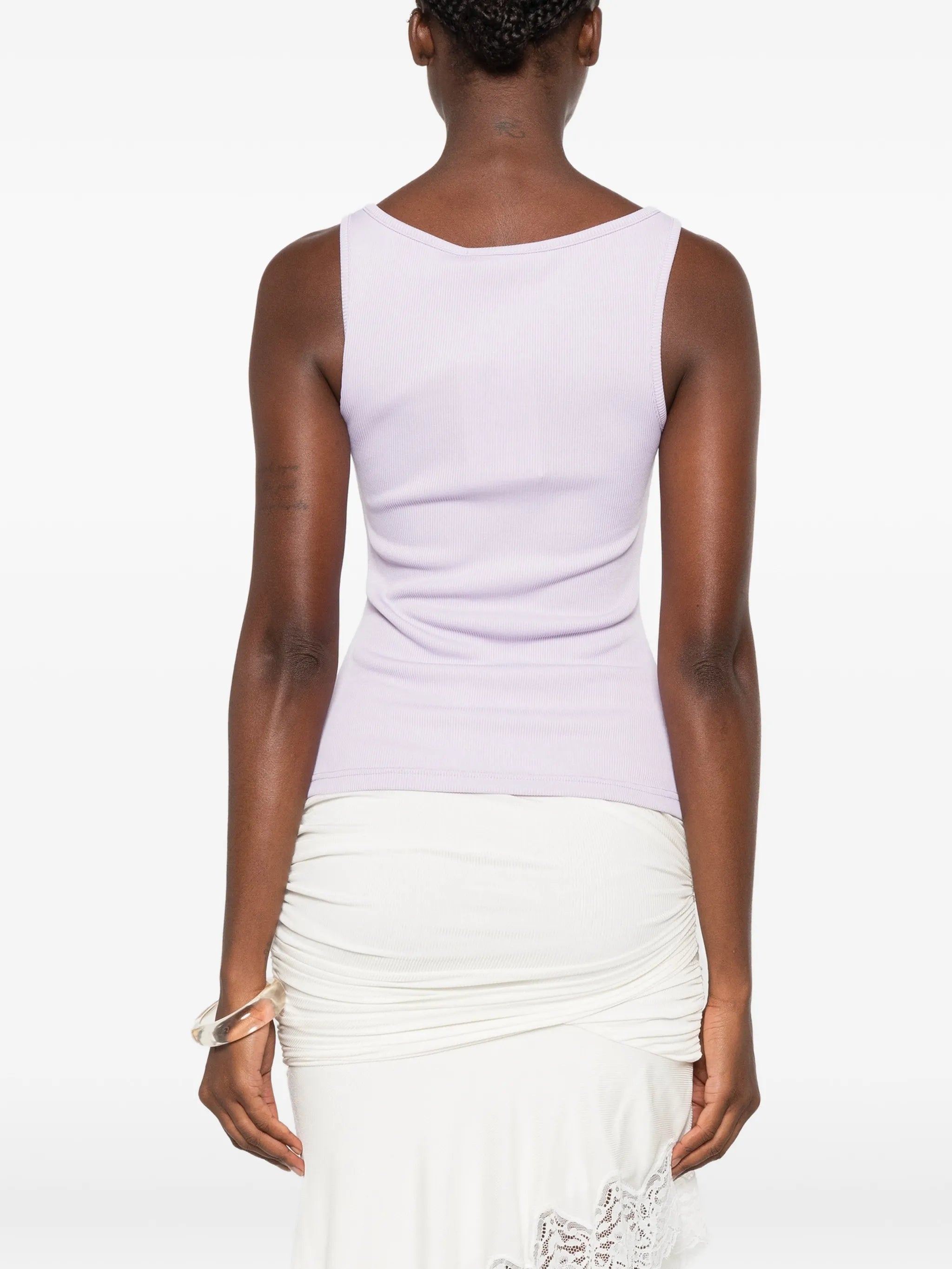 Spiral beach glass tank top