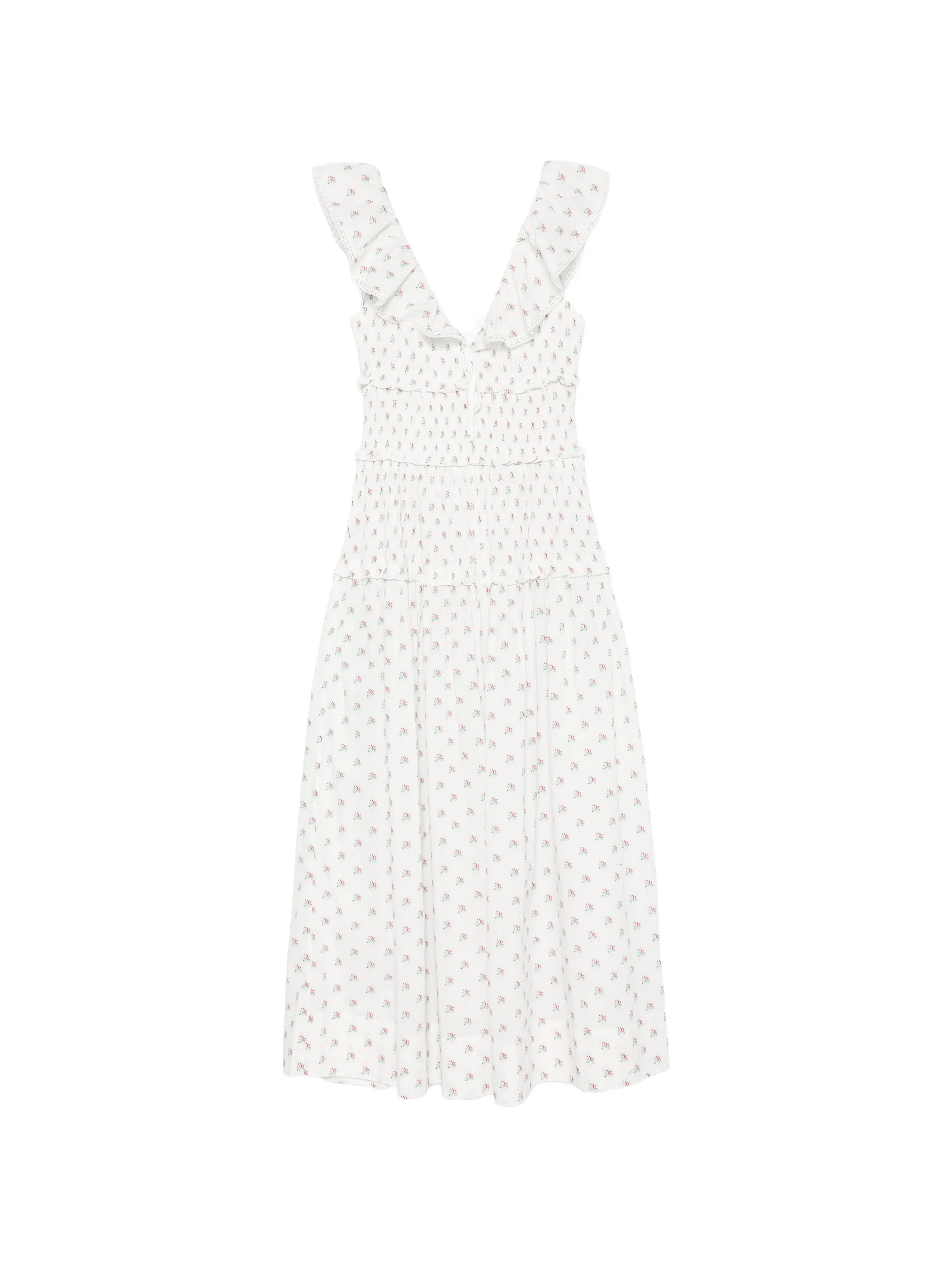 Sorina floral-print midi dress