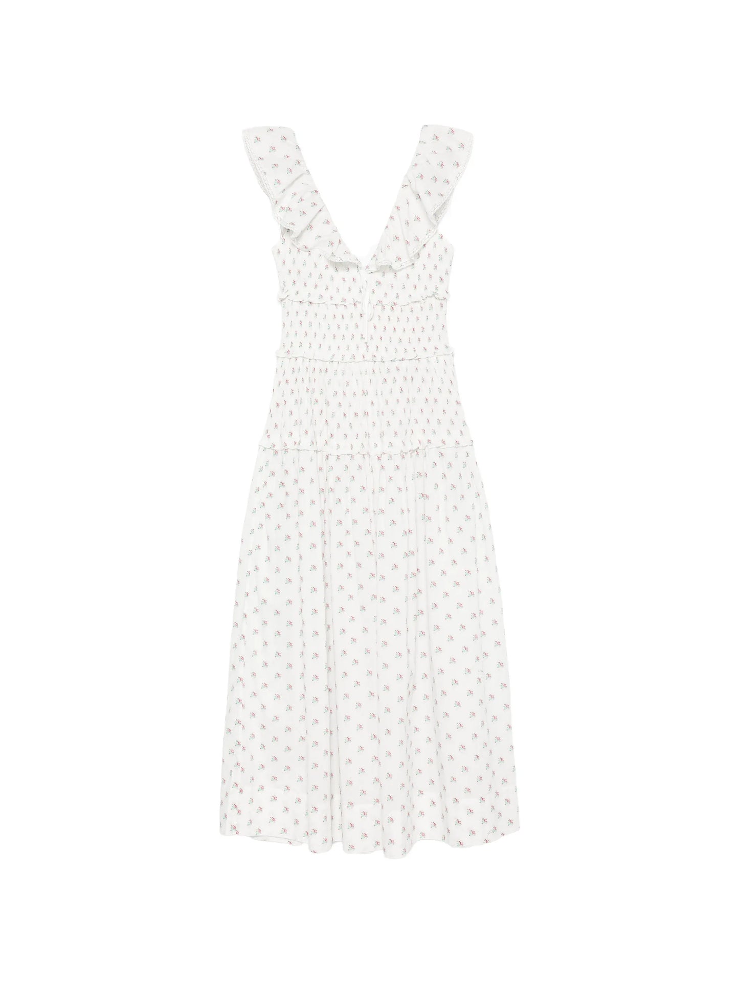 Sorina floral-print midi dress