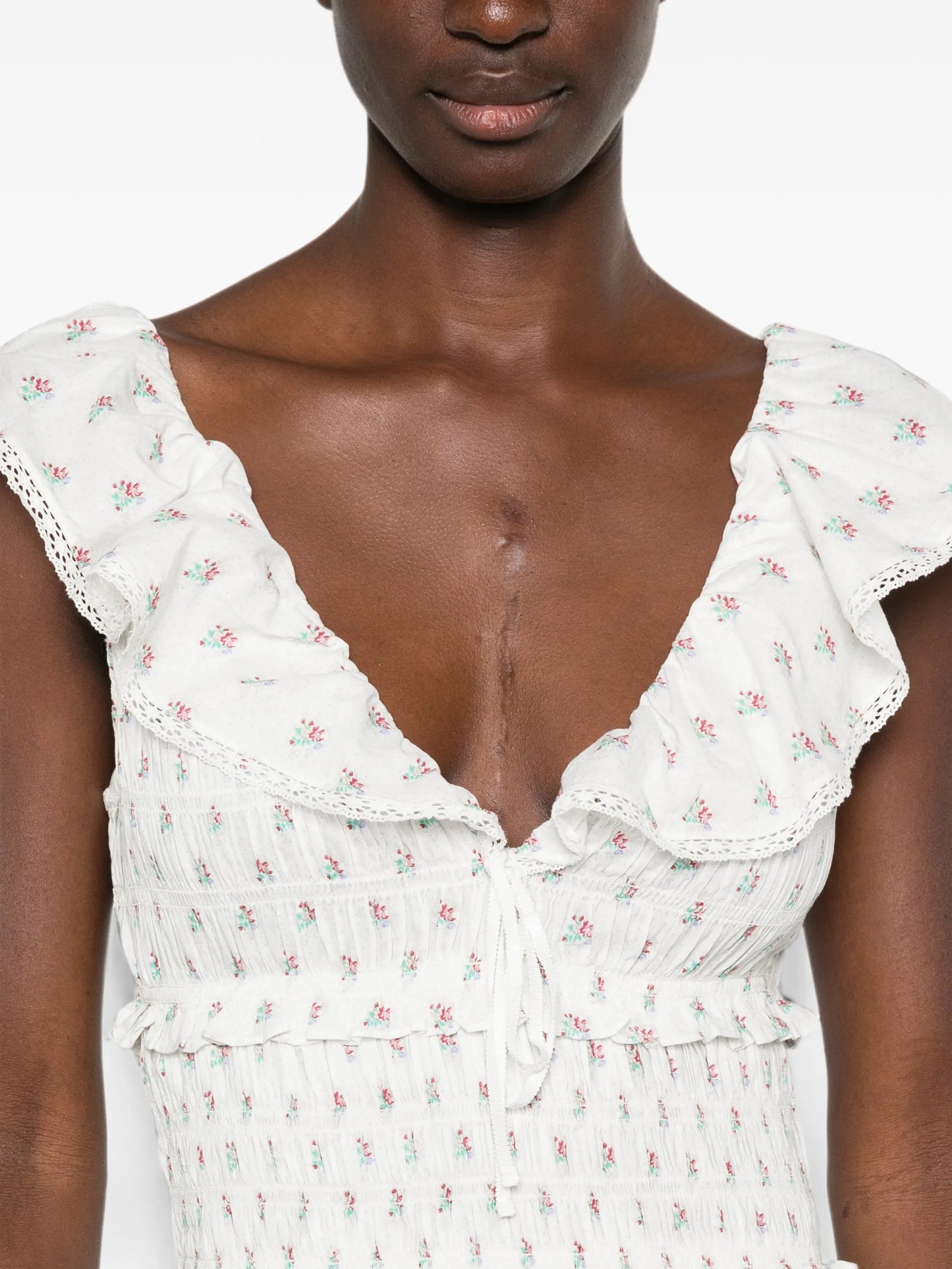 Sorina floral-print midi dress